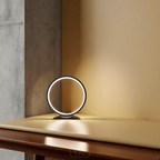 Vellina - LED Ring Table Lamp - Modern Minimalist Design
