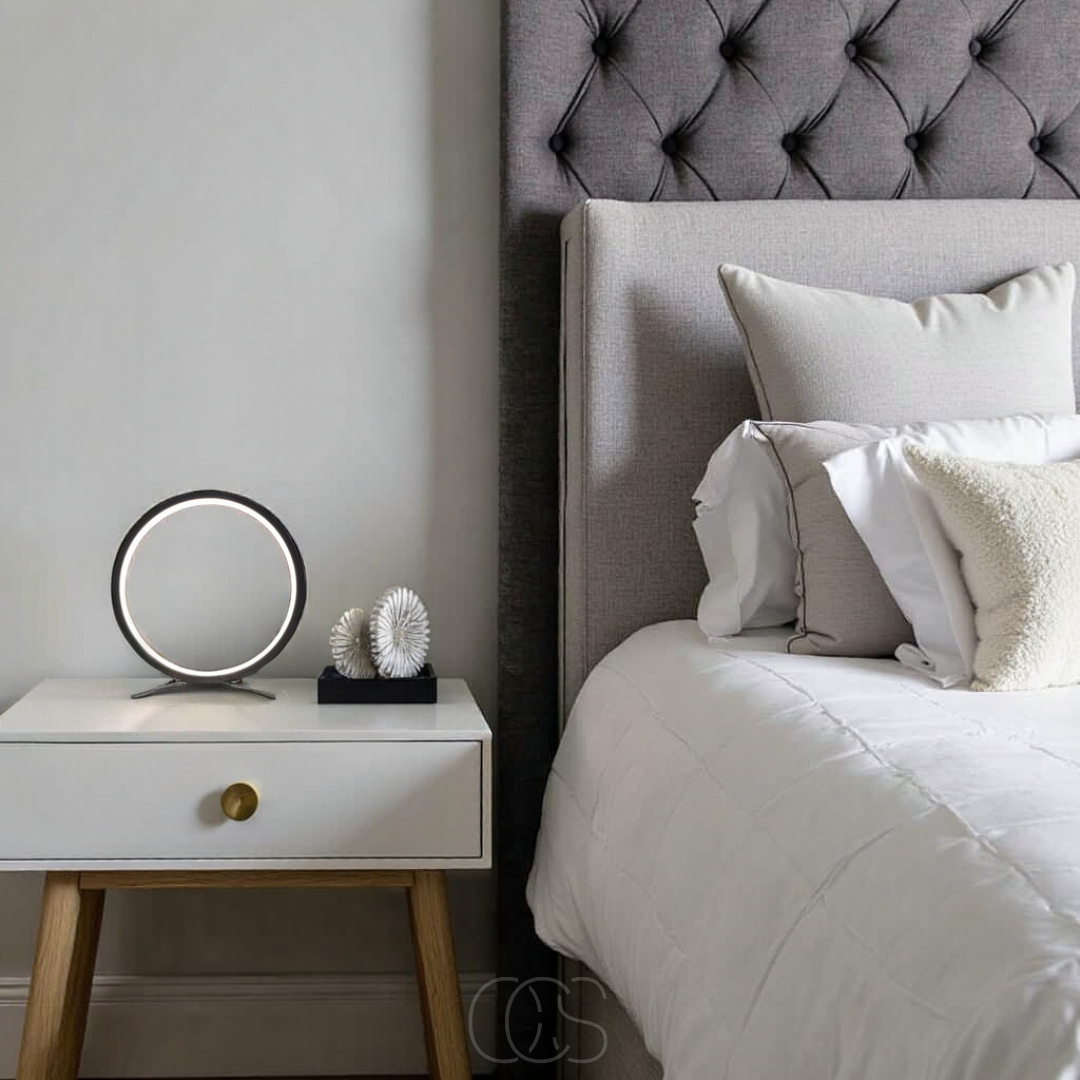 Vellina - LED Ring Table Lamp - Modern Minimalist Design