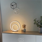Vellina - LED Table Lamp Double Ring