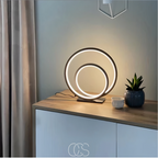 Vellina - LED Table Lamp Double Ring