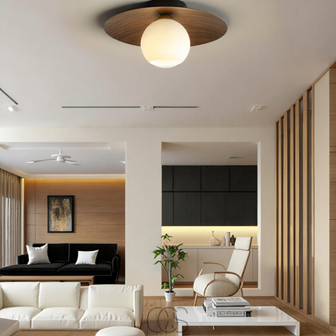 Vellina - Loella LED ceiling lamp - natural tranquility in the home