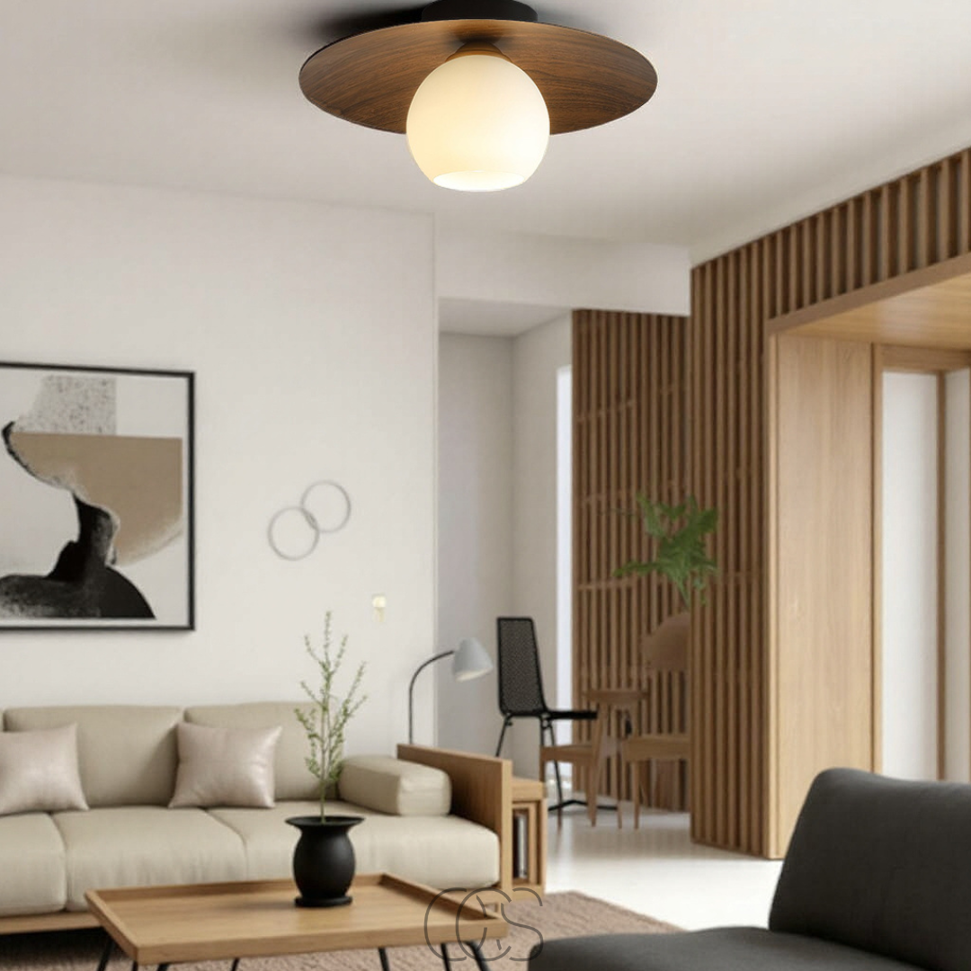 Vellina - Loella LED ceiling lamp - natural tranquility in the home
