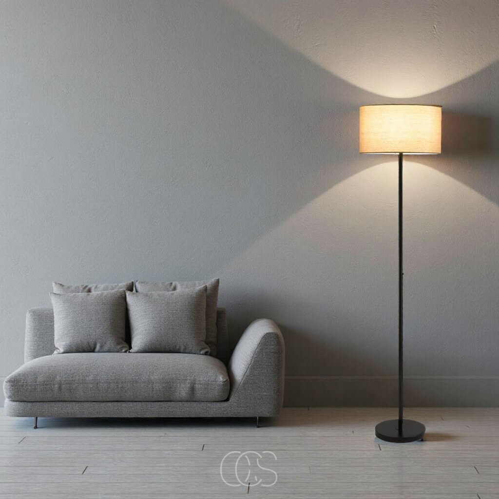 Vellina - Lombok floor lamp - Boho / Tropical Accent