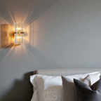 Vellina - Luxury Crystal Wall Lamp - Stainless Steel & Crystal