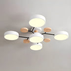 Vellina - Macaron Metal LED Ceiling Lamp - Dimmable 3-Color