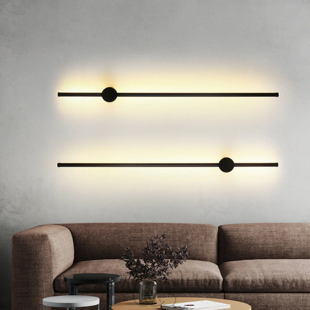 Vellina - Modern Elongated LED Wall Lamp