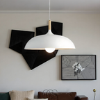 Vellina - Modern Matte Black Ceiling Lamp