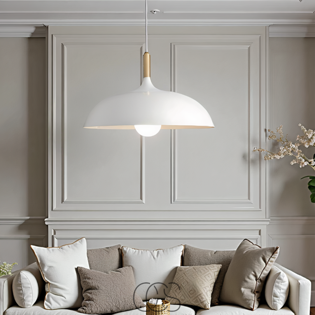 Vellina - Modern Matte Black Ceiling Lamp