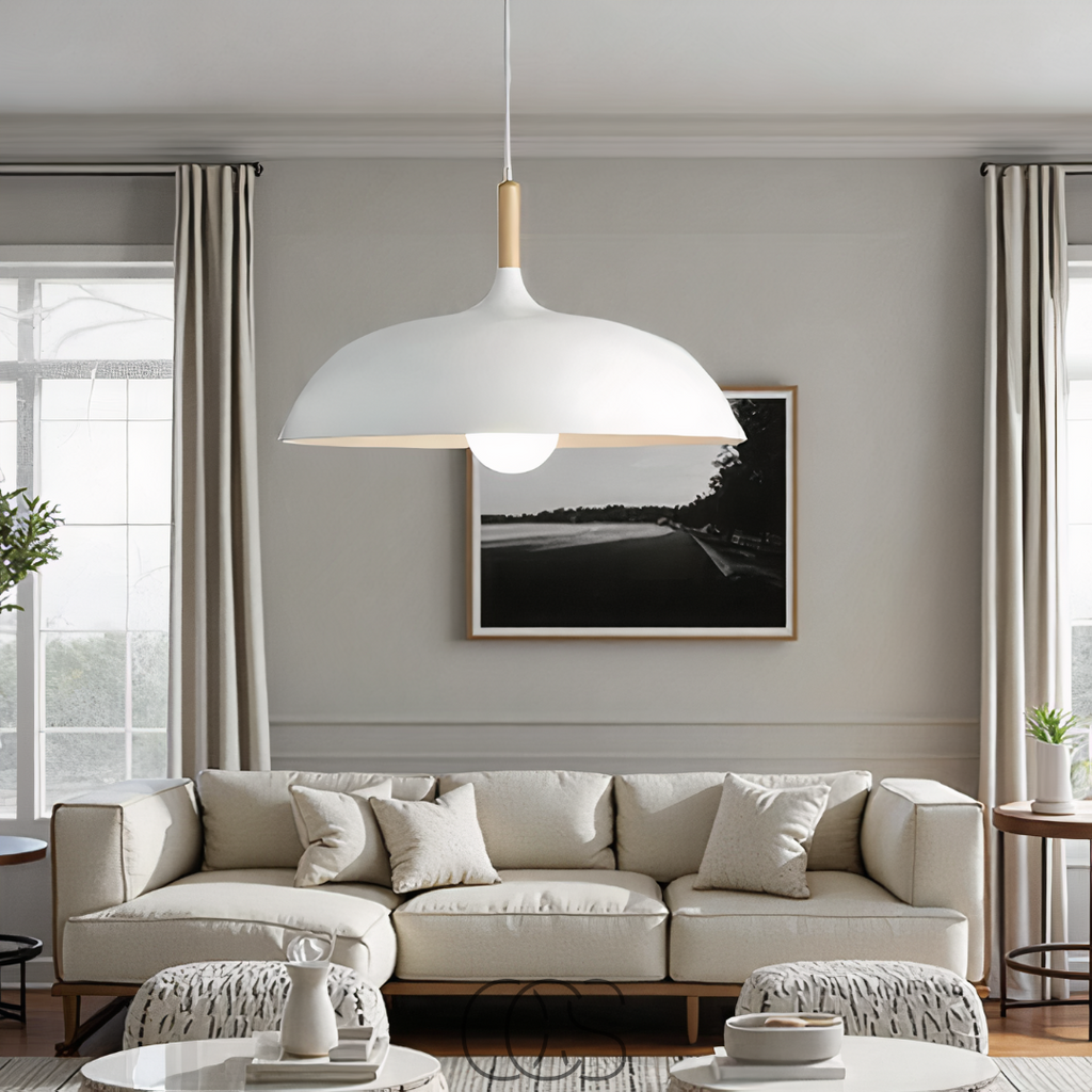 Vellina - Modern Matte Black Ceiling Lamp