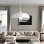 Vellina - Modern Matte Black Ceiling Lamp