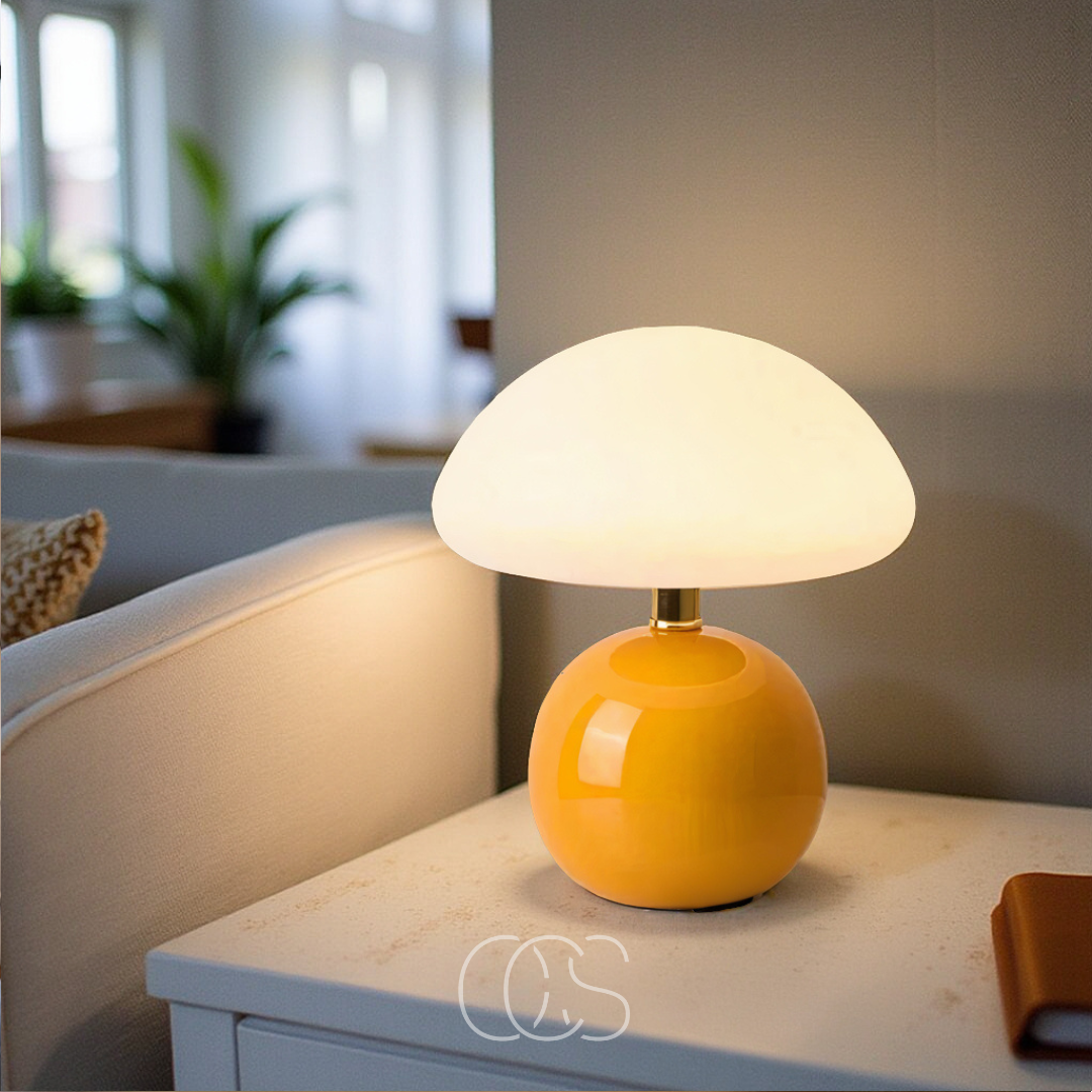 Vellina - Mushroom Lamp - Dimmable LED Design Table Lamp