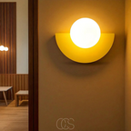 Vellina - Nordic Half-Circular Wall Lamp – Scandinavian Design