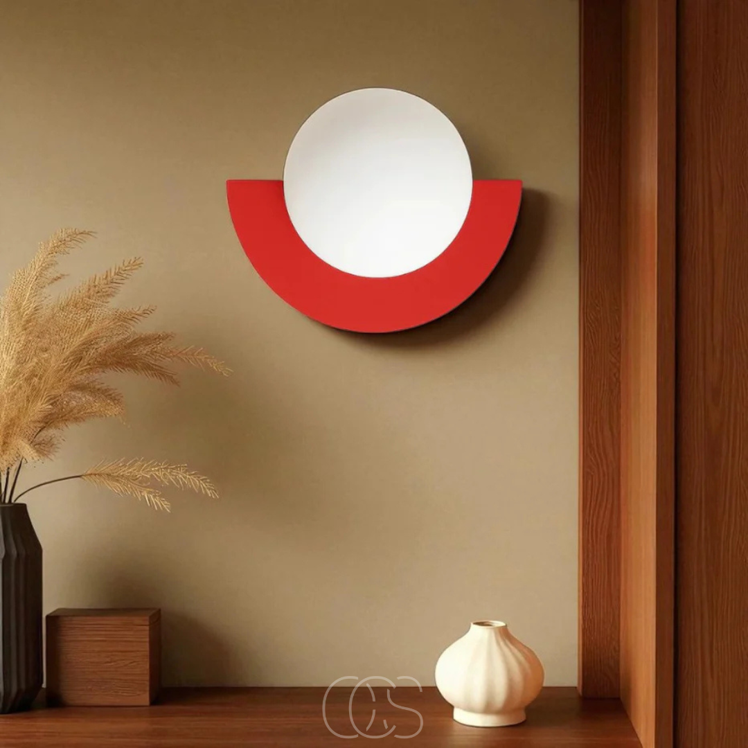 Vellina - Nordic Half-Circular Wall Lamp – Scandinavian Design
