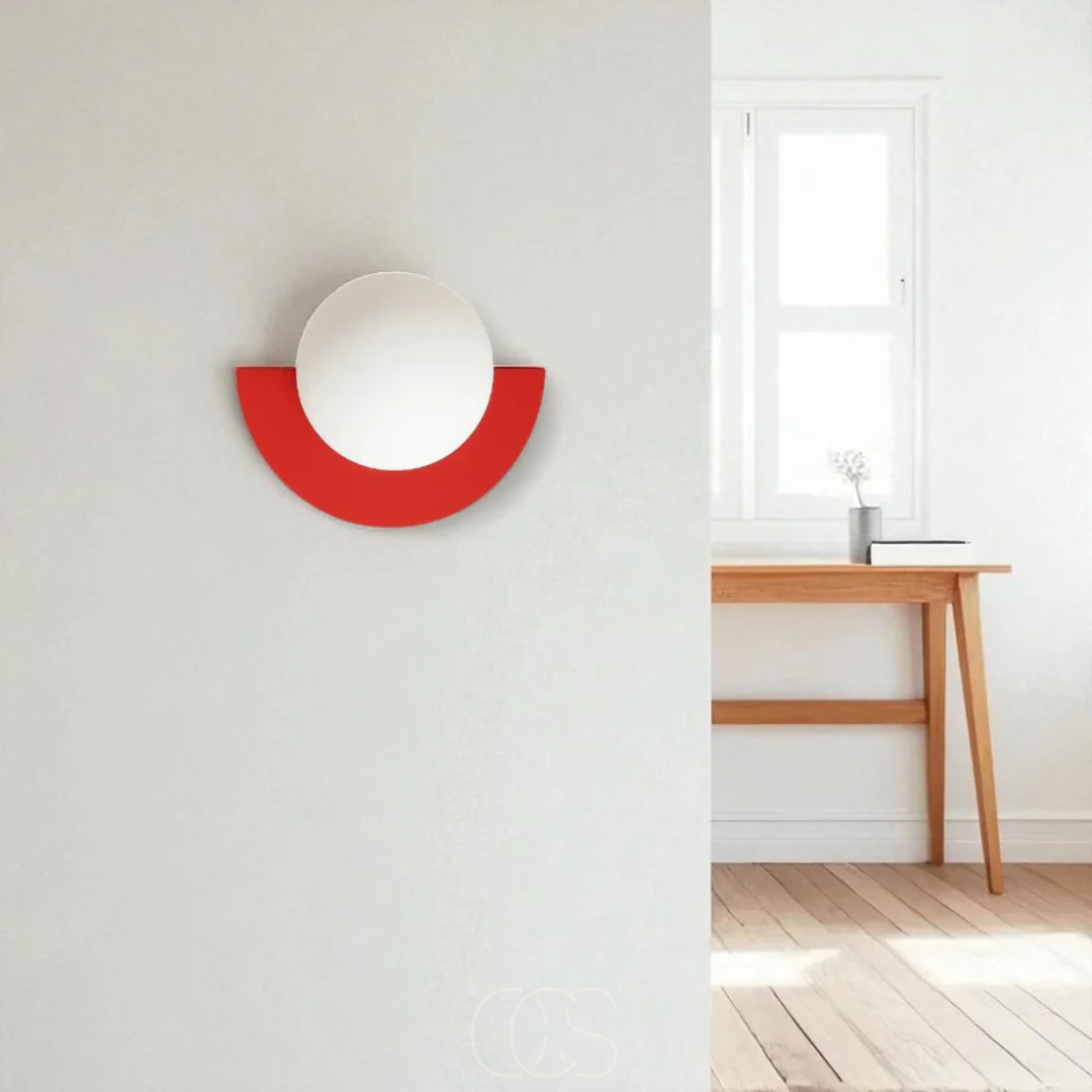 Vellina - Nordic Half-Circular Wall Lamp – Scandinavian Design