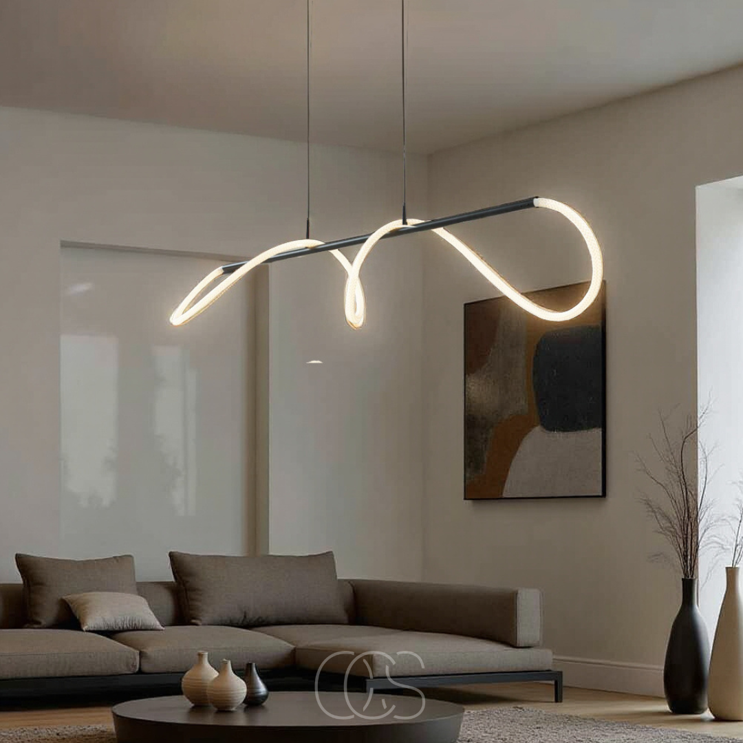 Vellina - Pendant lamp with LED tubes - Modern design