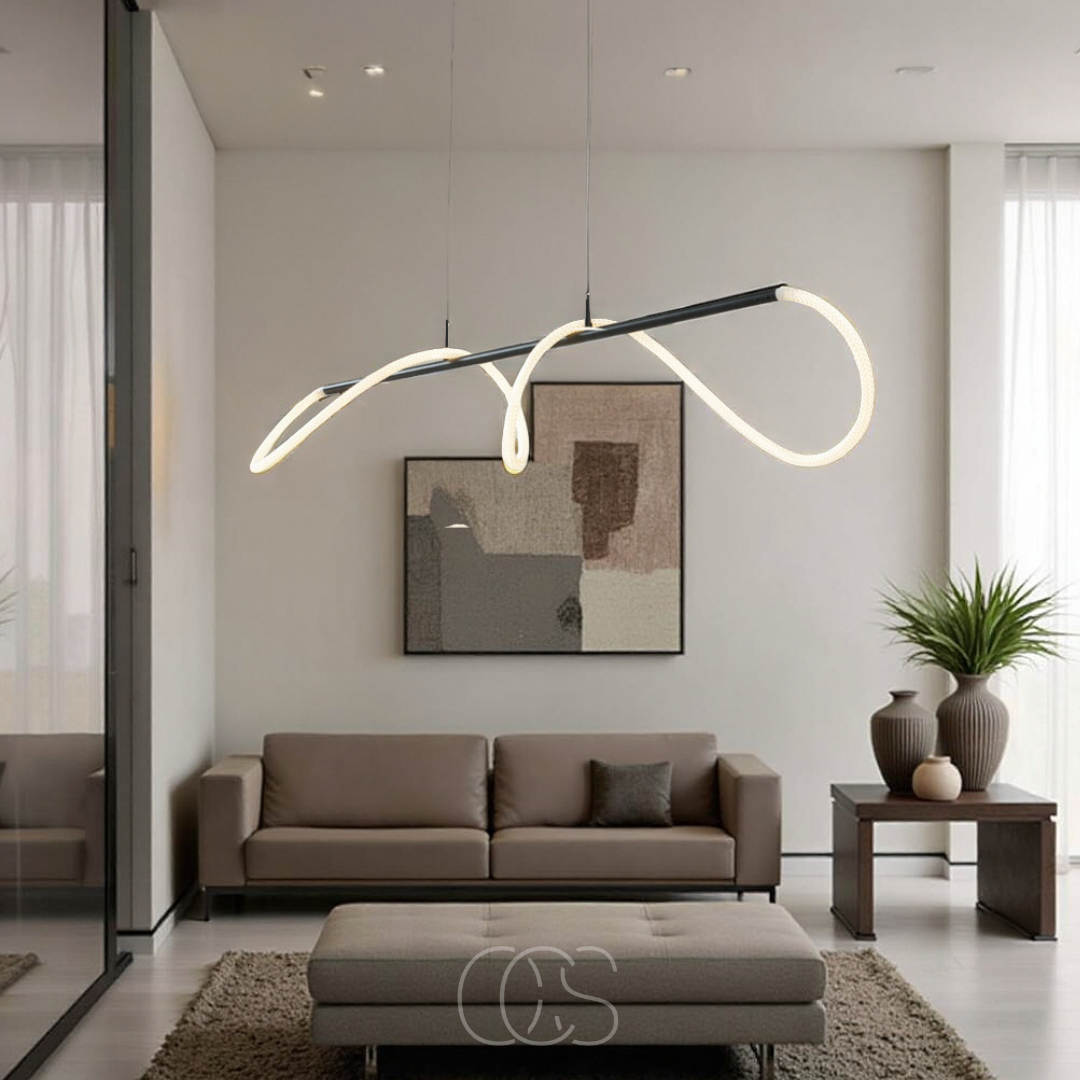 Vellina - Pendant lamp with LED tubes - Modern design