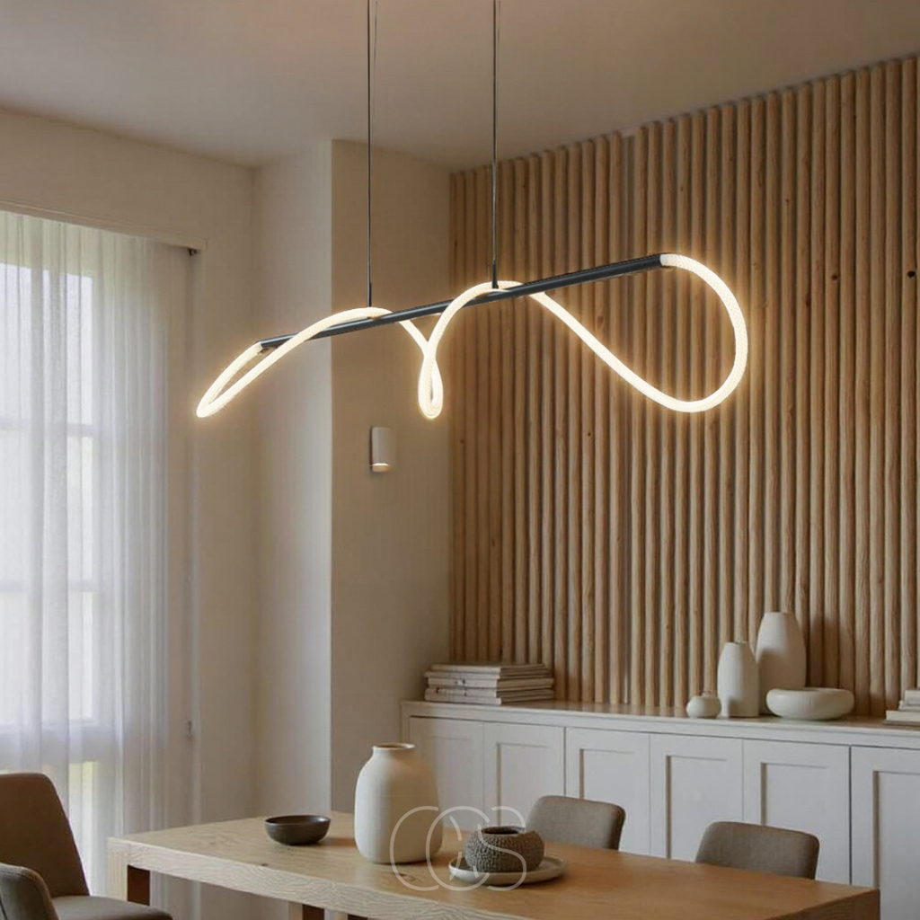 Vellina - Pendant lamp with LED tubes - Modern design