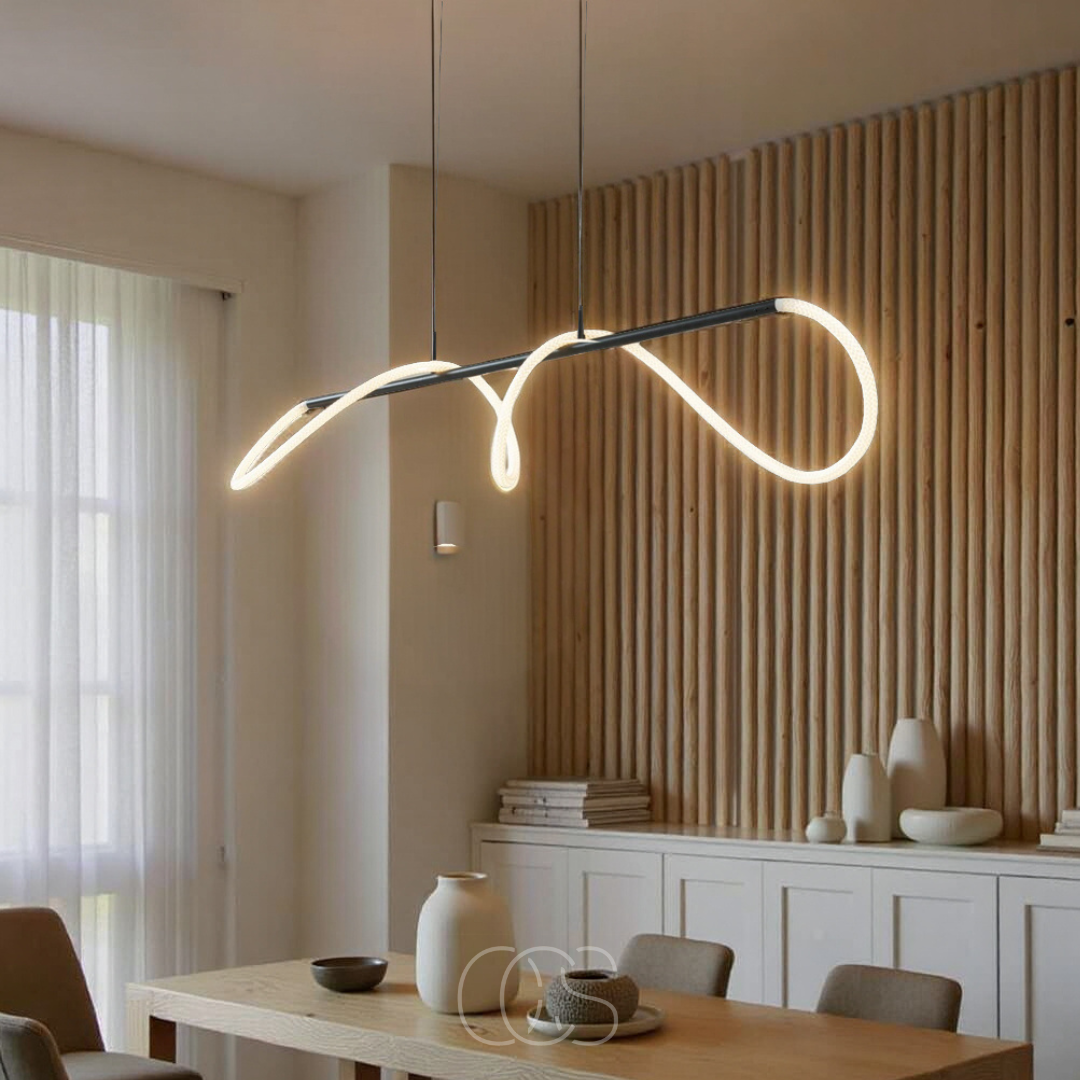 Vellina - Pendant lamp with LED tubes - Modern design