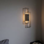 Vellina - Rectangular Geometric LED Wall Lamp