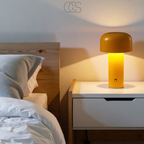 Vellina - Retro Table Lamp – wireless, dimmable & can be placed anywhere