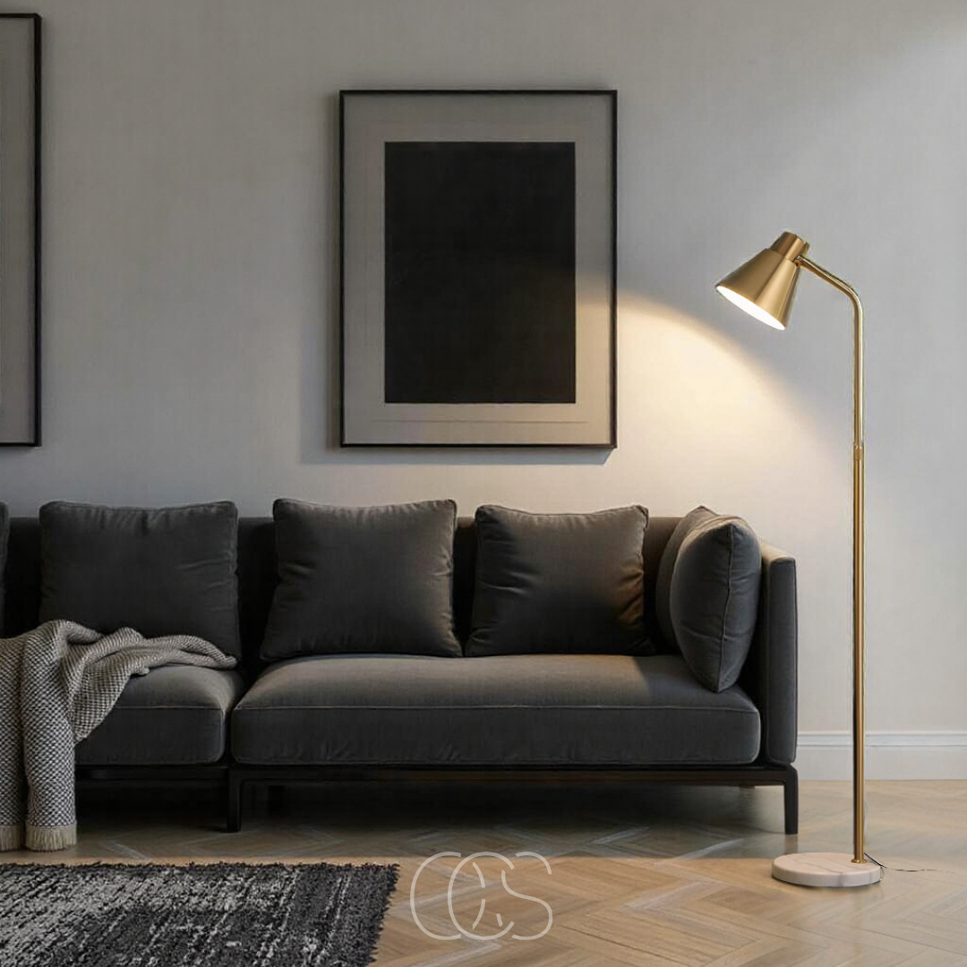 Vellina - Shine Floor Lamp - Dimmable & Warm Light