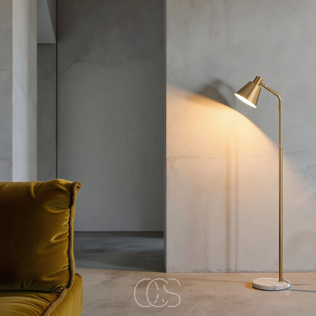 Vellina - Shine Floor Lamp - Dimmable & Warm Light