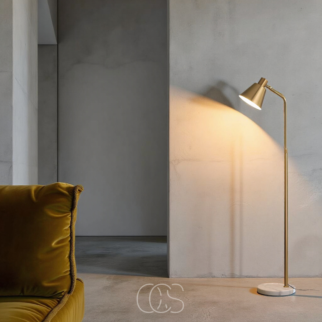 Vellina - Shine Floor Lamp - Dimmable & Warm Light