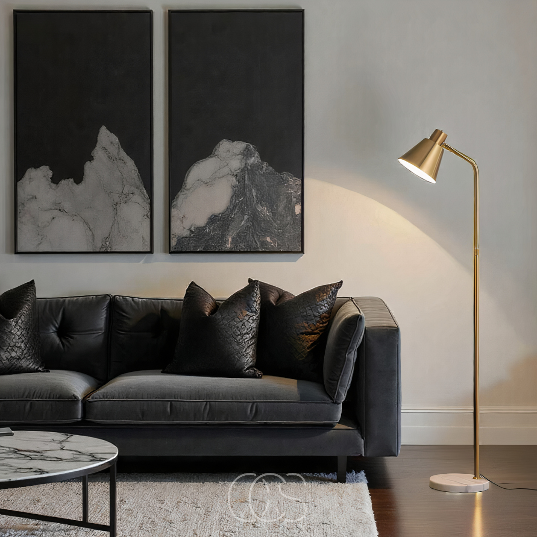 Vellina - Shine Floor Lamp - Dimmable & Warm Light