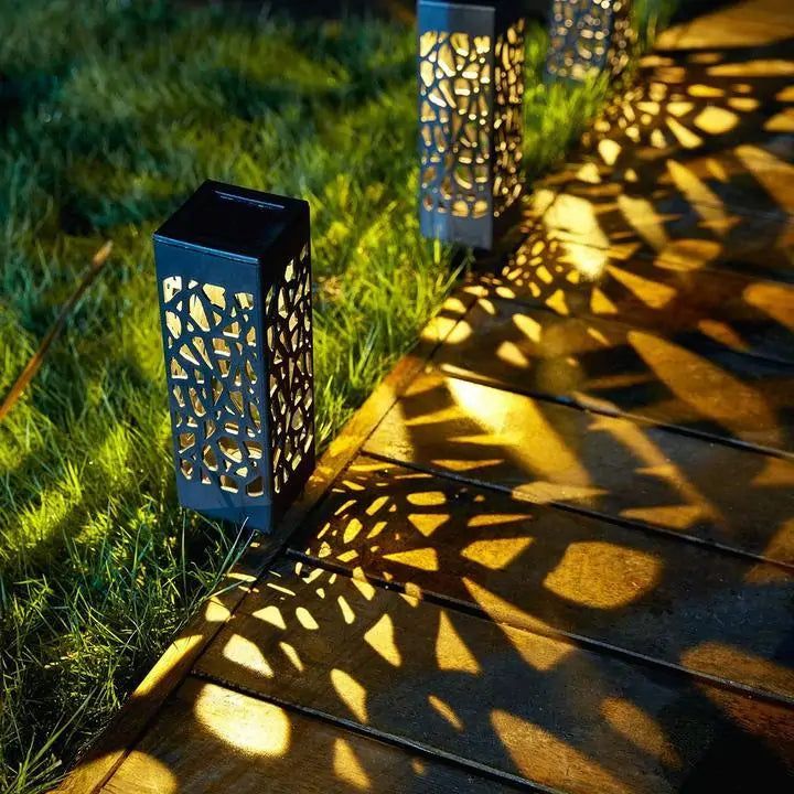 Vellina - Solar Garden Light Pole - Wireless Solar Outdoor Lamp