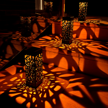 Vellina - Solar Garden Light Pole - Wireless Solar Outdoor Lamp