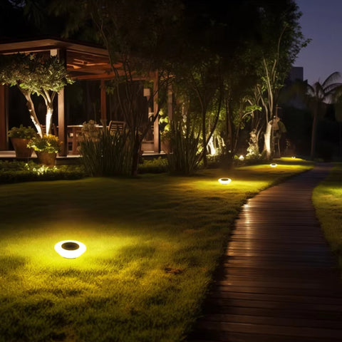 Vellina - Solar LED Ground Lighting - Waterproof IP65 - Durable & Easy
