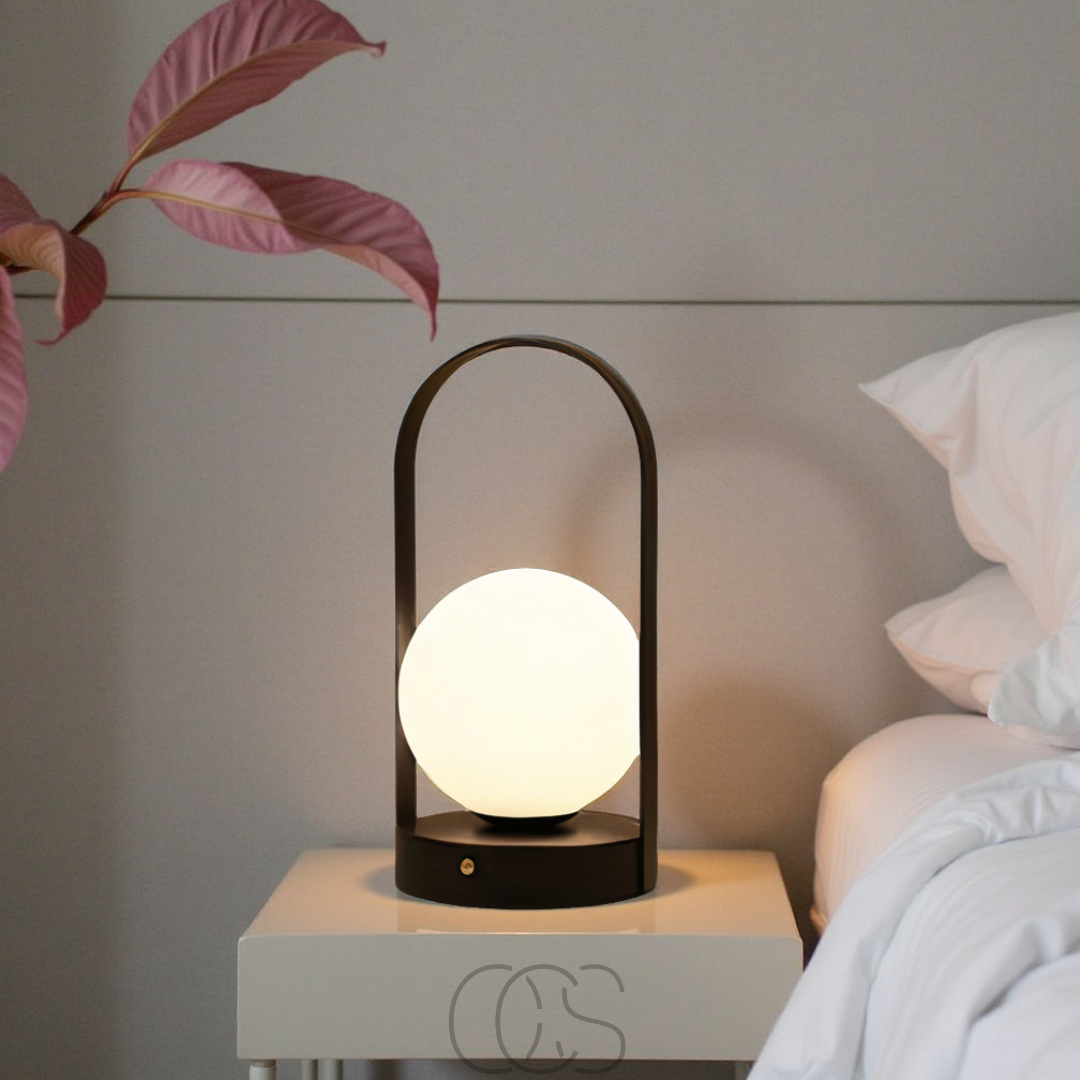 Vellina - Spherical Table Lamp - Wireless LED Night Light