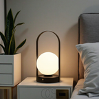 Vellina - Spherical Table Lamp - Wireless LED Night Light