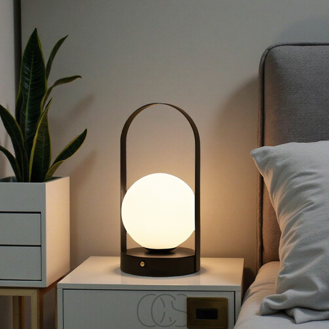 Vellina - Spherical Table Lamp - Wireless LED Night Light