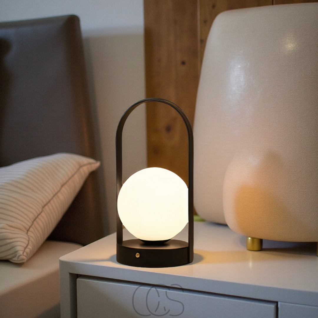 Vellina - Spherical Table Lamp - Wireless LED Night Light