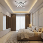 Vellina - Square LED ceiling lamp