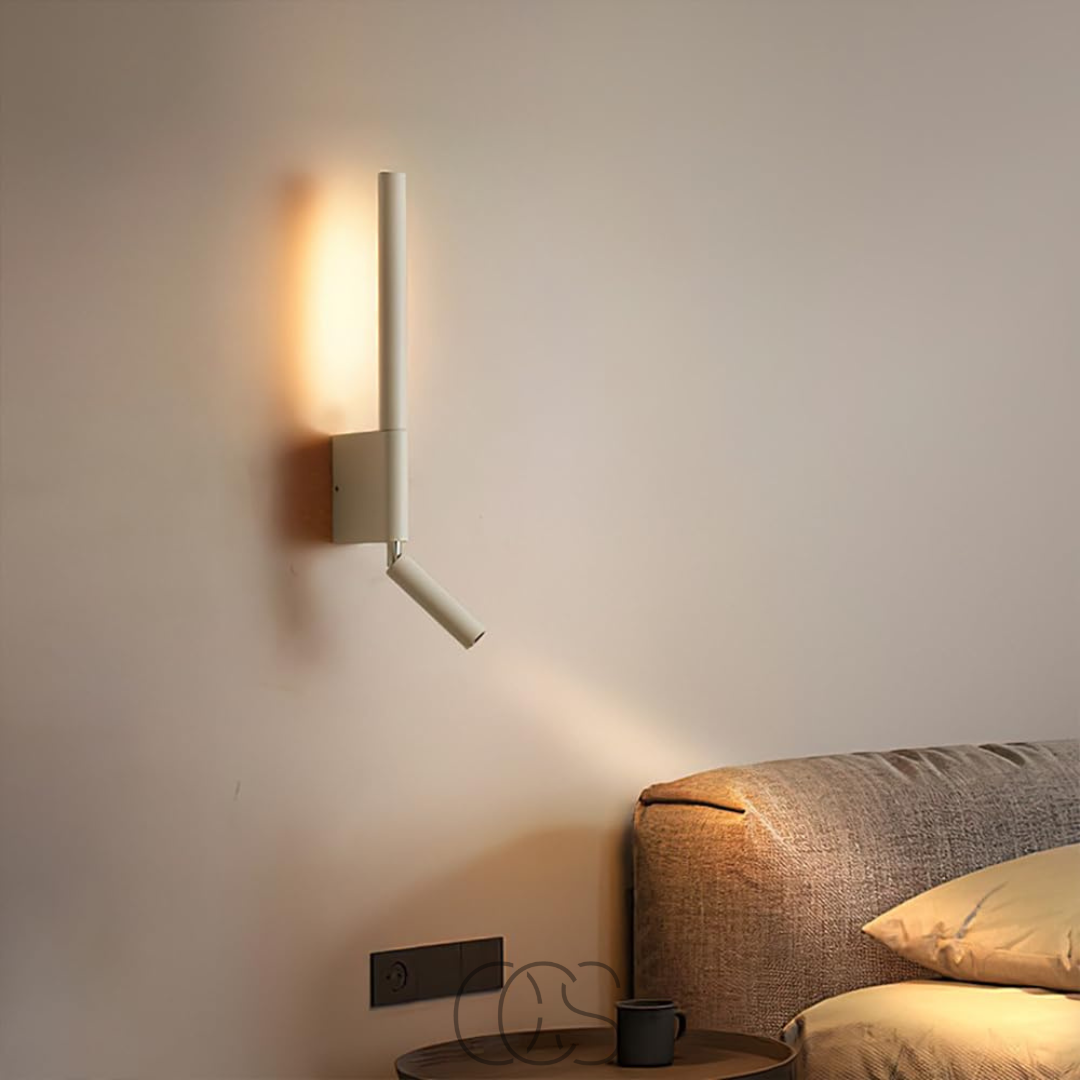 Vellina - Stylish LED Wall Lamp with Reading Lamp