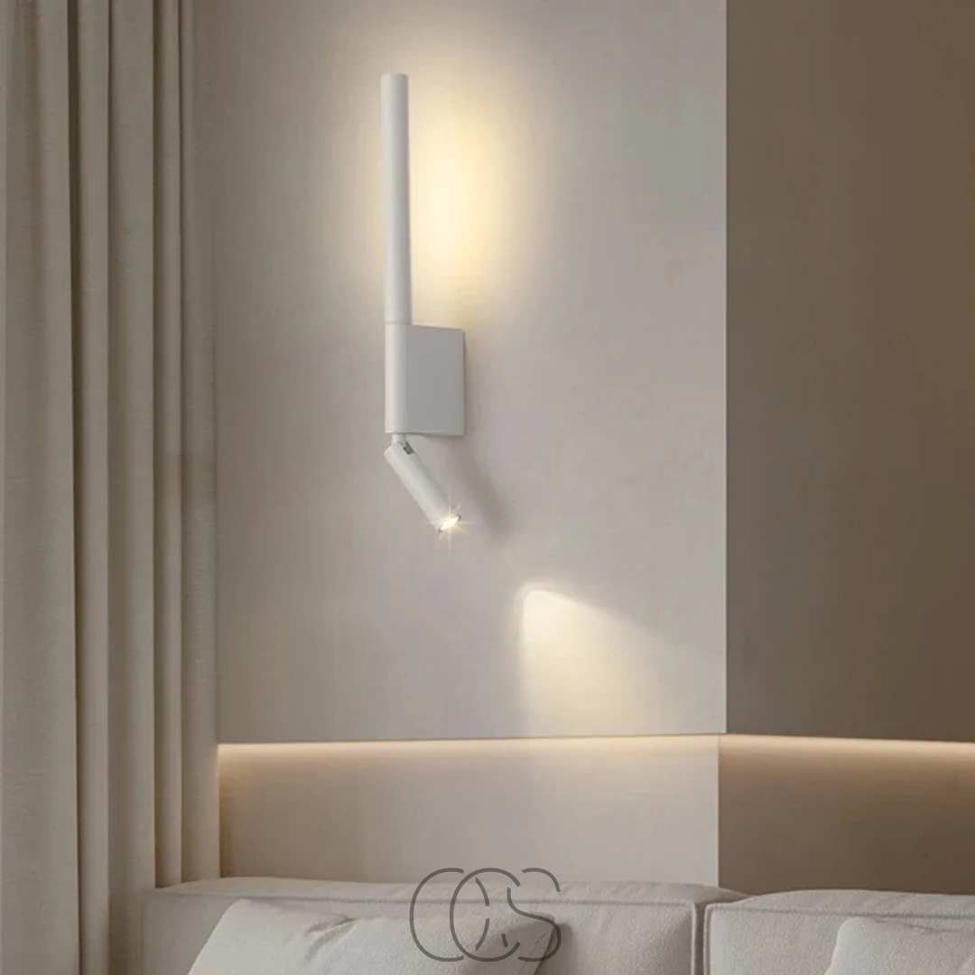 Vellina - Stylish LED Wall Lamp with Reading Lamp