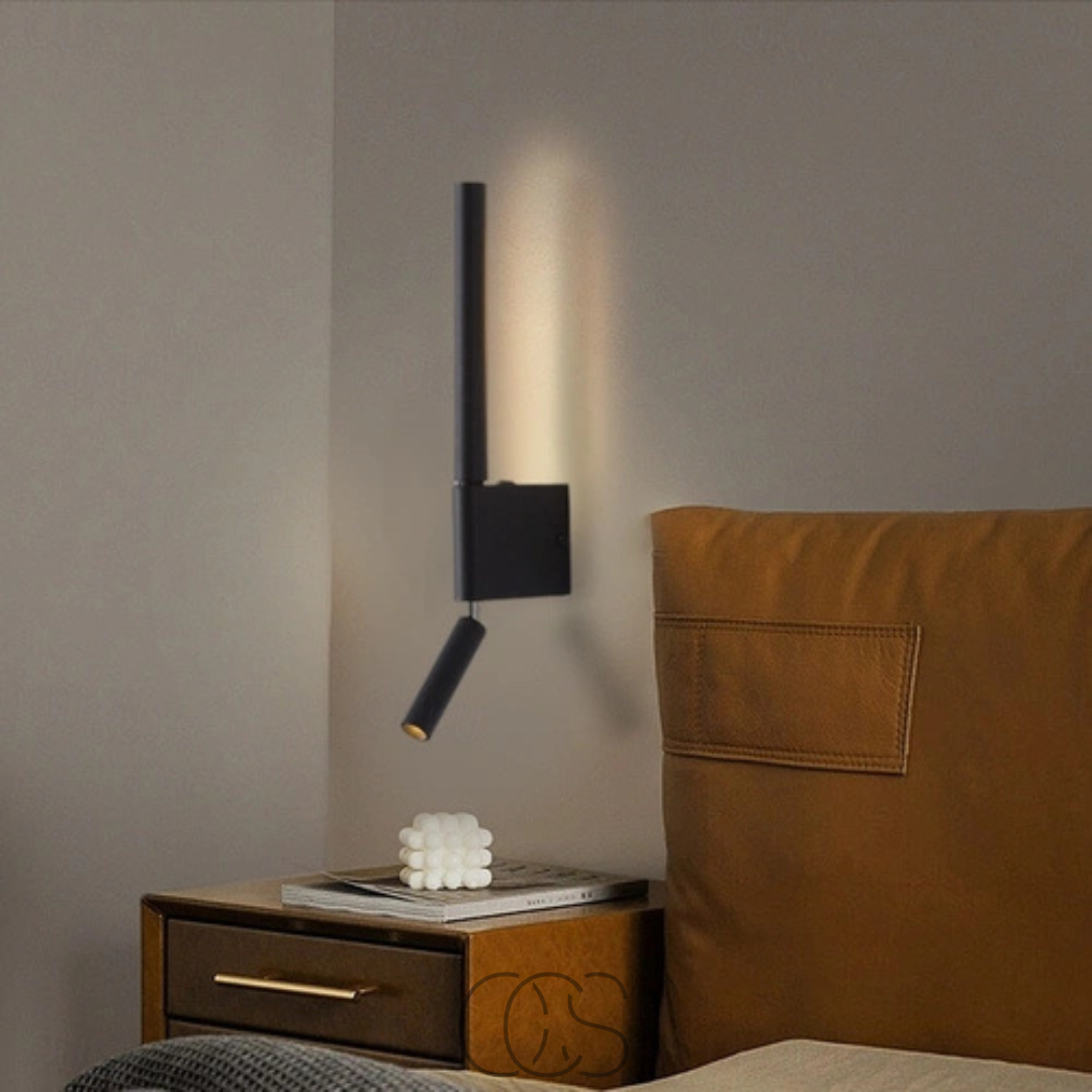 Vellina - Stylish LED Wall Lamp with Reading Lamp