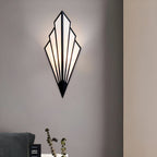 Vellina - Wall lamp with geometric diamond design
