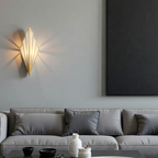 Vellina - Wall lamp with geometric diamond design