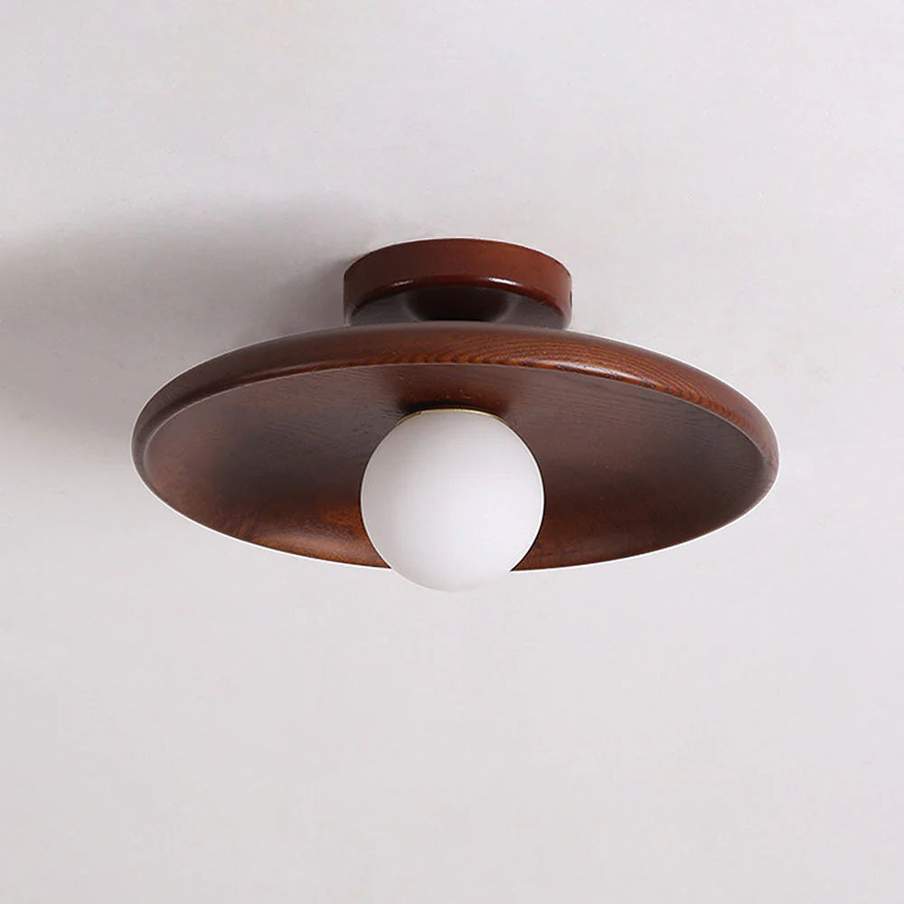 Vellina - Walnut Ceiling Lamp - Luxury Ceiling Lamp Wood