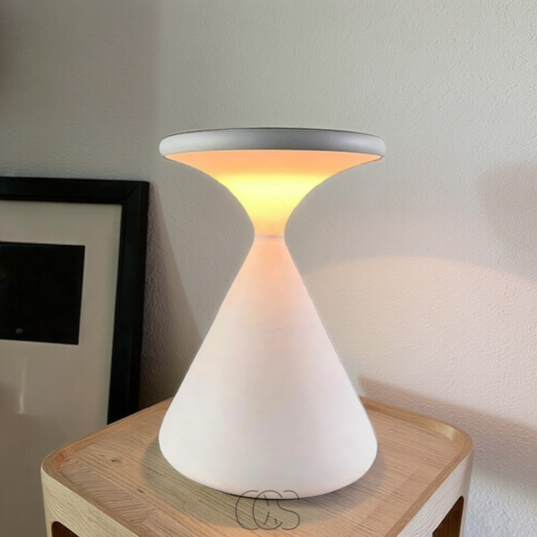 Vellina - Wireless Hourglass table lamp