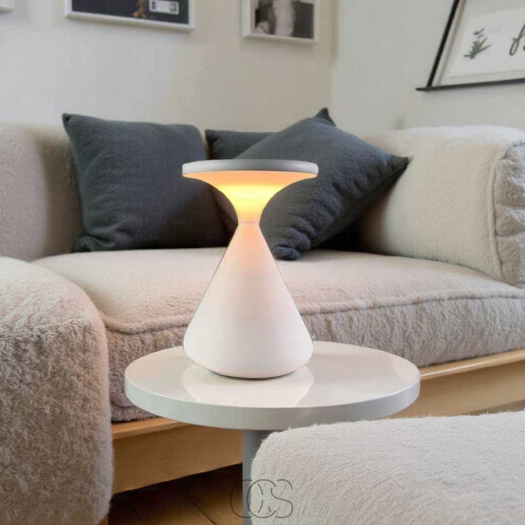 Vellina - Wireless Hourglass table lamp