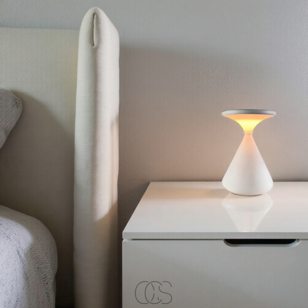 Vellina - Wireless Hourglass table lamp