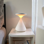 Vellina - Wireless Hourglass table lamp