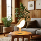 Vellina - Wooden Bird Lamp - Wireless Table Lamp with Warm Light
