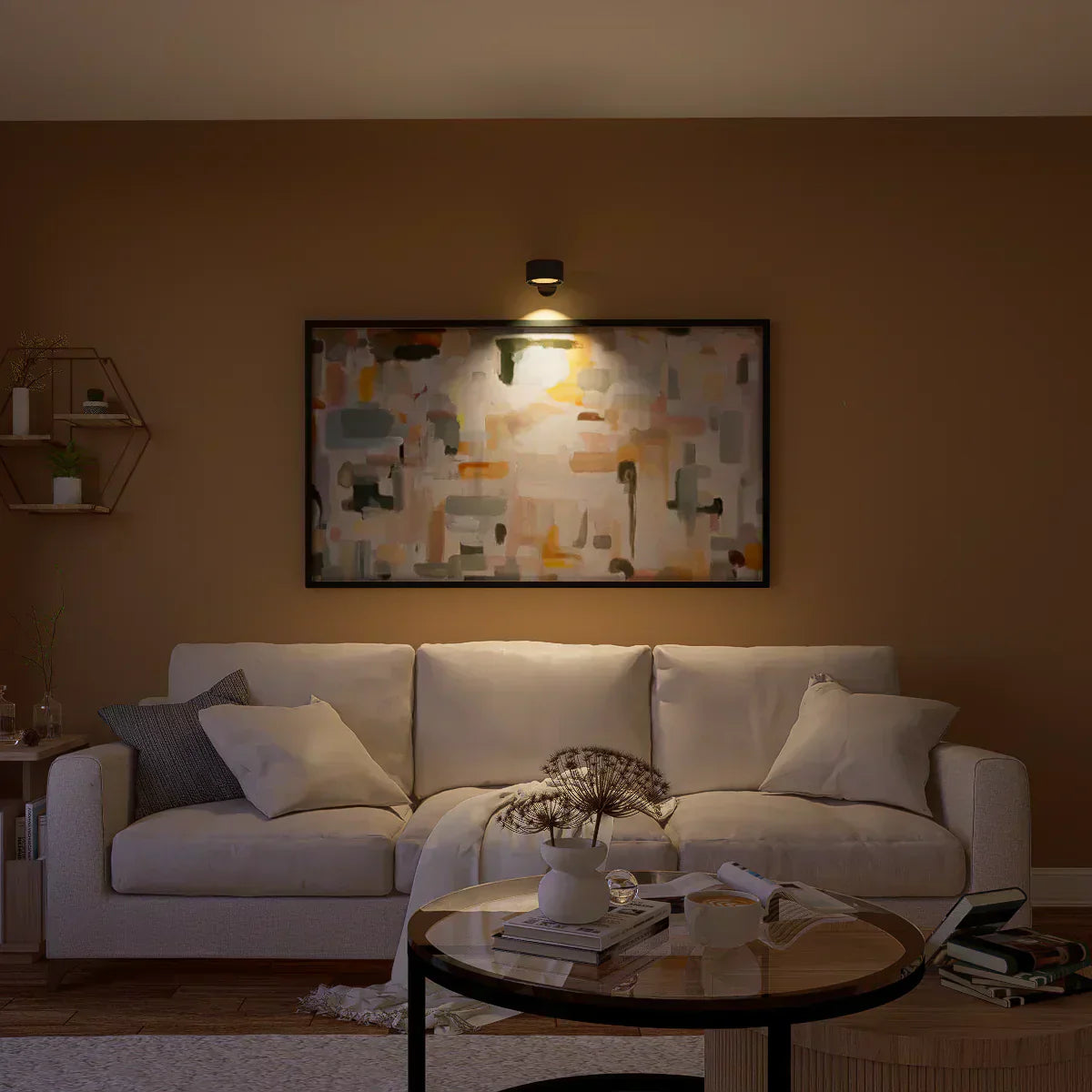 Wireless Rechargeable Wall Lamp - LumoFlex