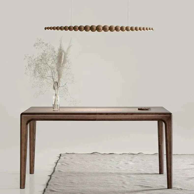 Arborcrest Wood Bead Chandelier