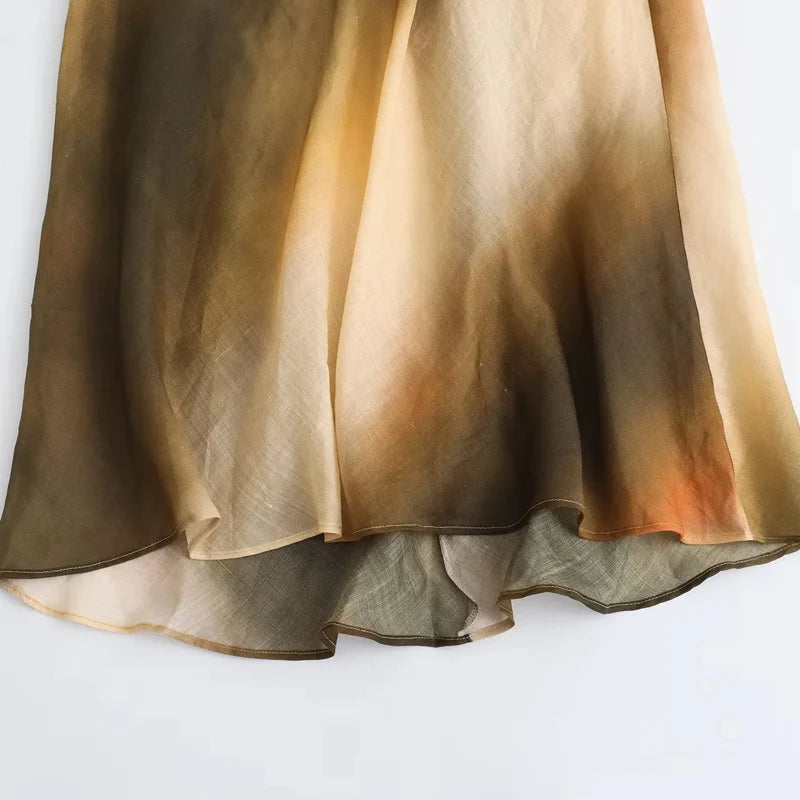 Robe Bohème Coucher de Soleil